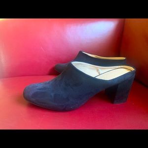 Joe Fresh Suede Mules.  Size 9. Only worn once.